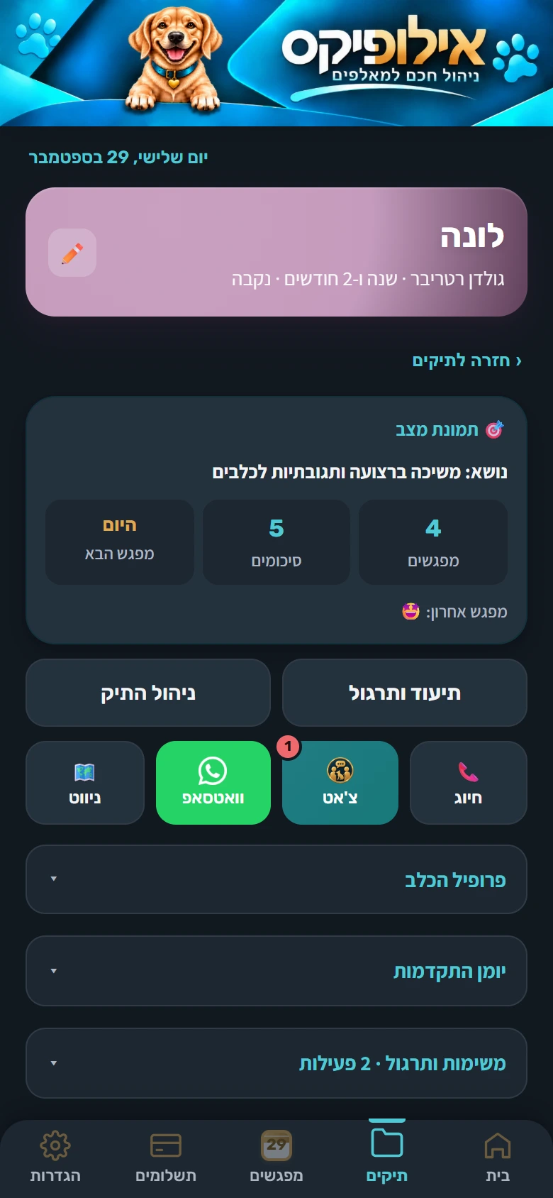 תיק הכלב של לונה